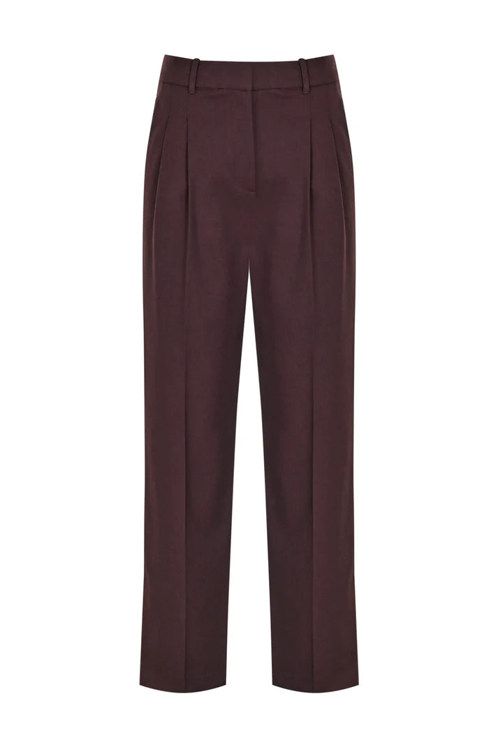 Freda Pants - Burgundy