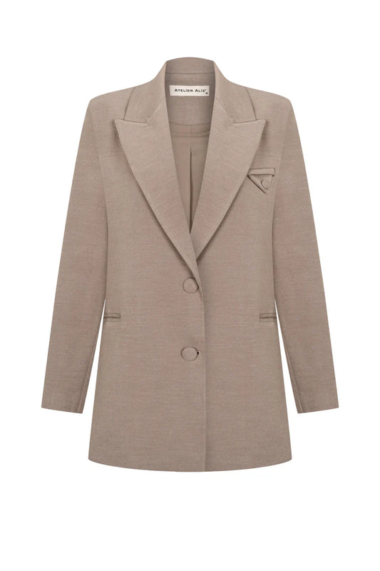 Harper Jacket - Taupe